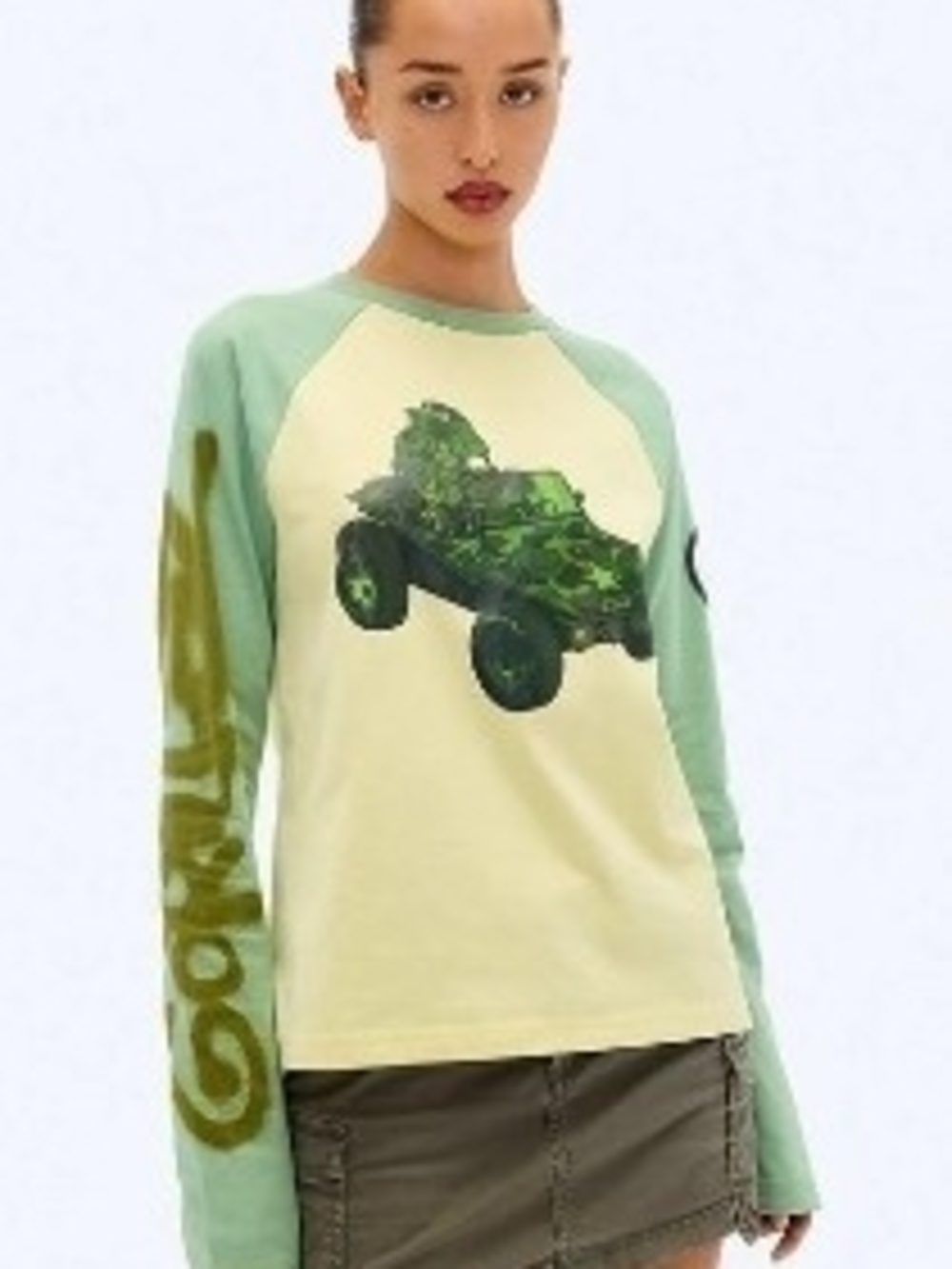 New Marc Jacobs X Gorillaz 2001 Raglan Tee